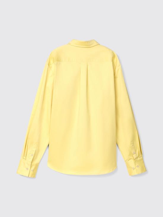 25FW 캠퍼 긴팔 셔츠 AU00027 003 COTTON SHIRT 0 Yellow - CAMPER