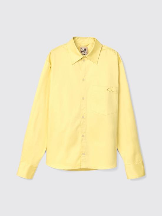 25FW 캠퍼 긴팔 셔츠 AU00027 003 COTTON SHIRT 0 Yellow