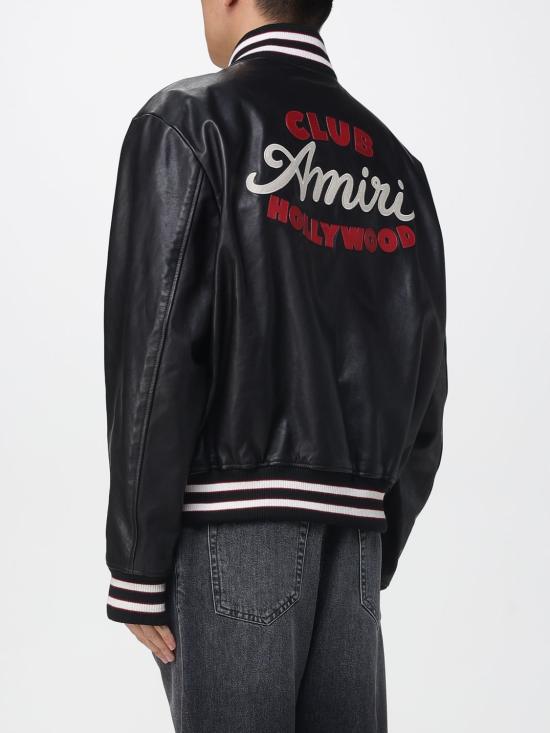 25FW 아미리 봄버 자켓 AMLTVY1003 001 Black - AMIRI