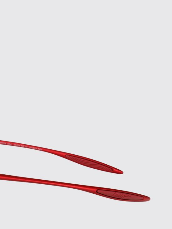 26SS 마우이짐 선글라스 677 04 15 Metal Matte Red Black - MAUI JIM