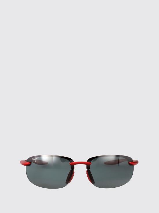 26SS 마우이짐 선글라스 677 04 15 Metal Matte Red Black - MAUI JIM