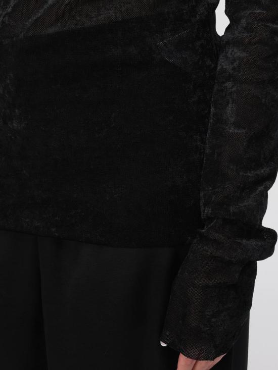 25FW 메이메이즈 터틀넥 M5FN00 100 Black - MEIMEIJ