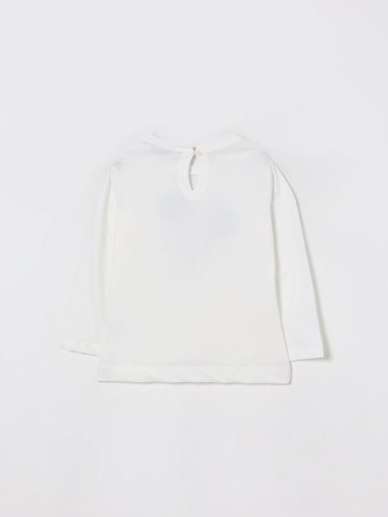 25FW [키즈] 모나리자 티셔츠 19F631NP6005 0001 Cream - MONNALISA