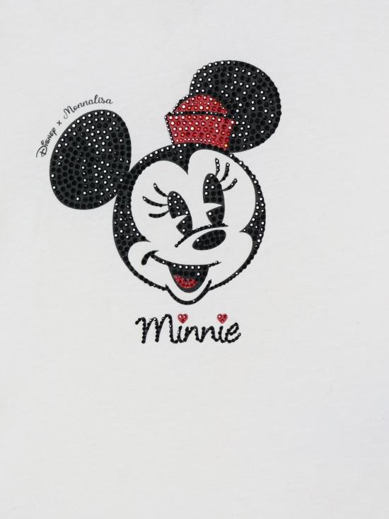 25FW [키즈] 모나리자 티셔츠 19F631NP6005 0001 Cream - MONNALISA