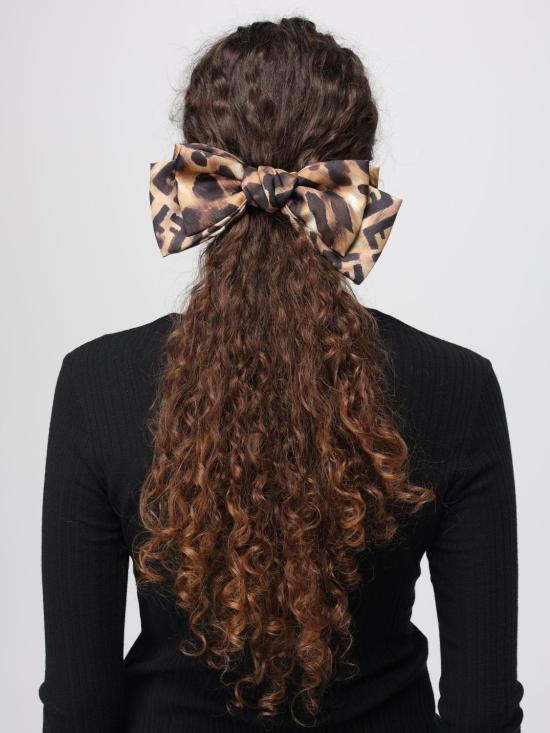 25FW 펜디 헤어 액세서리 FXT467AVP6 F0QF0 Brown - FENDI