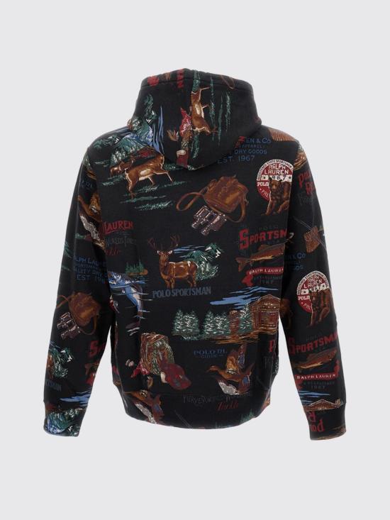 25FW 폴로 랄프로렌 긴팔 티셔츠 710980790 001 Black - POLO RALPH LAUREN