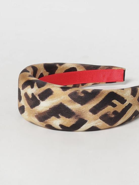 25FW 펜디 헤어 액세서리 FXQ711AVP6 F0QF0 Brown - FENDI