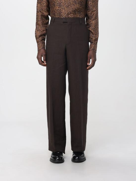 25FW 엠포리오 아르마니 스트레이트 팬츠 EM001868TE15992 U6031 Brown