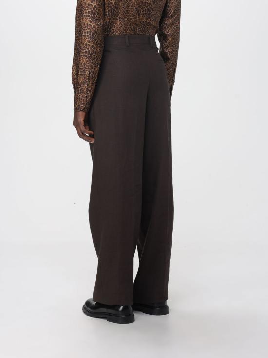 25FW 엠포리오 아르마니 스트레이트 팬츠 EM001868TE15992 U6031 Brown - EMPORIO ARMANI