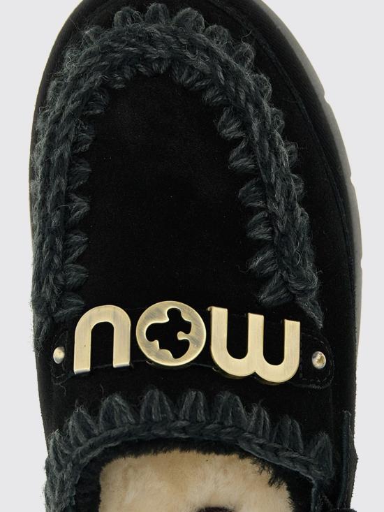 25FW 모우 뮬/슬리퍼 FW531026A BKBK Black - MOU