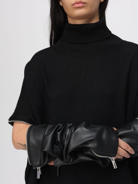 25FW 메이메이즈 터틀넥 M5FZ81 100 Black - MEIMEIJ