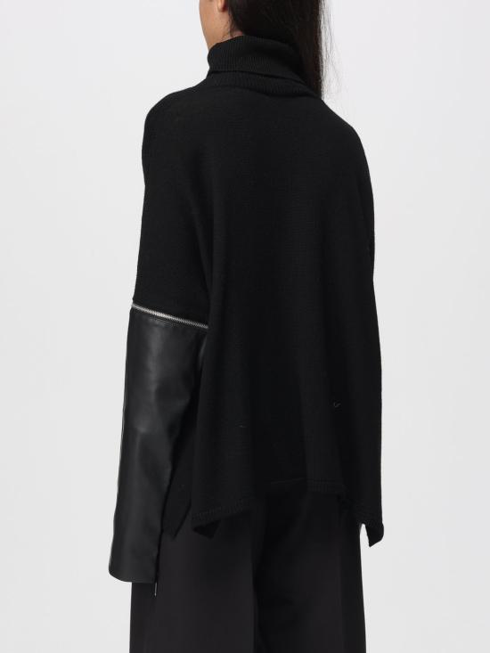 25FW 메이메이즈 터틀넥 M5FZ81 100 Black - MEIMEIJ