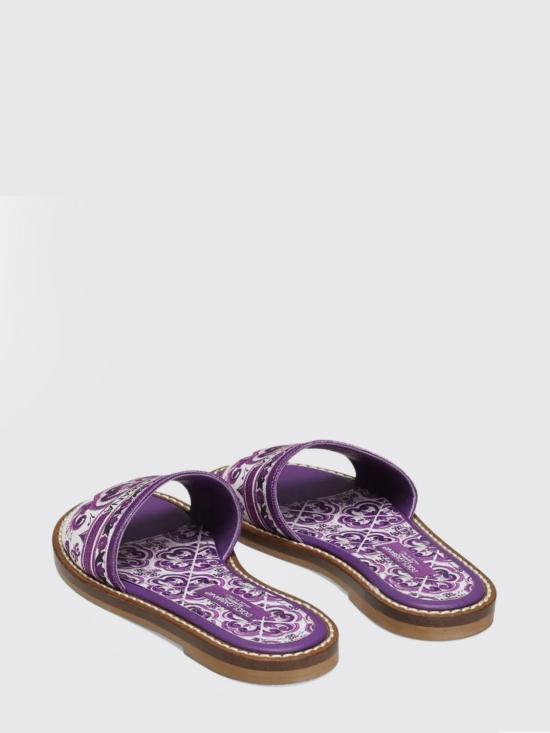 25FW [키즈] 돌체앤가바나 슈즈 D11330AF538 I03TN Violet - DOLCE & GABBANA