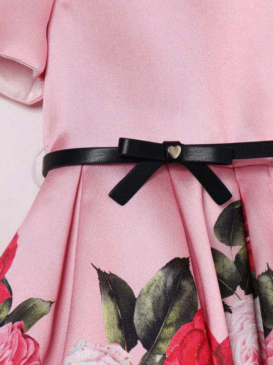 25FW [키즈] 모나리자 원피스 71F9006657 9450 Blush Pink - MONNALISA