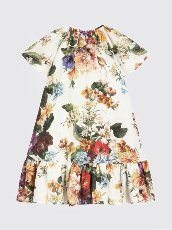 25FW [키즈] 돌체앤가바나 원피스 L54DI5FS4HX HA5PC Multicolor - DOLCE & GABBANA