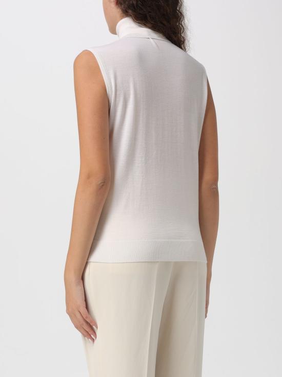 25FW 엠포리오 아르마니 민소매 티셔츠 EW002686AF19176 F0015 White - EMPORIO ARMANI