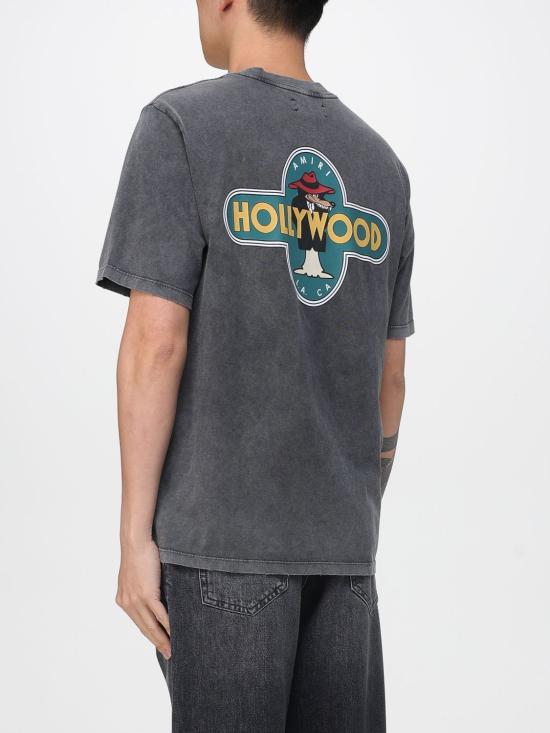 25FW 아미리 반팔 티셔츠 AMJYTE1266 Black - AMIRI