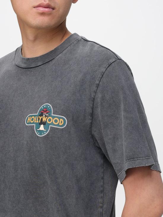 25FW 아미리 반팔 티셔츠 AMJYTE1266 Black - AMIRI