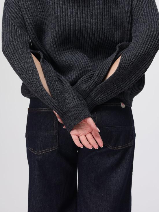 25FW 세미쿠튀르 터틀넥 S5WE57 Y49 0 Grey - SEMI-COUTURE