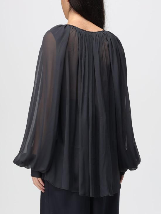 25FW 세미쿠튀르 블라우스 S5WU05 Y49 0 Grey - SEMI-COUTURE