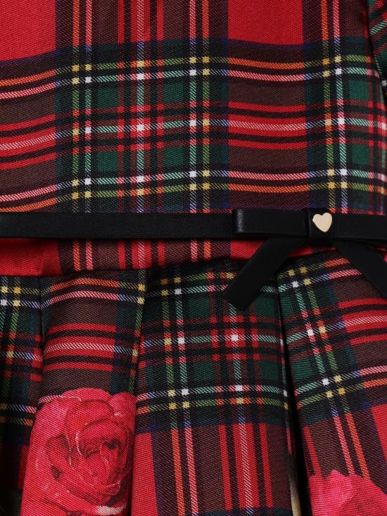 25FW [키즈] 모나리자 원피스 71F9006657 4350 Red - MONNALISA