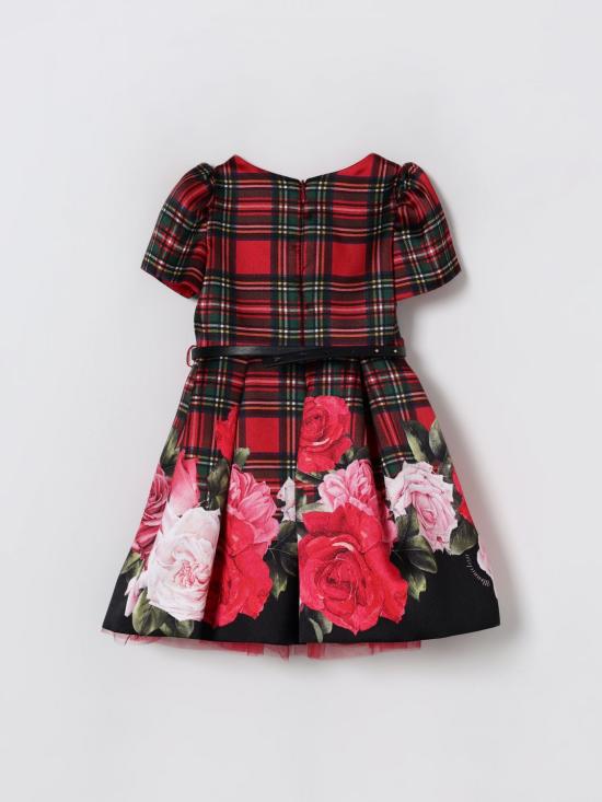 25FW [키즈] 모나리자 원피스 71F9006657 4350 Red - MONNALISA