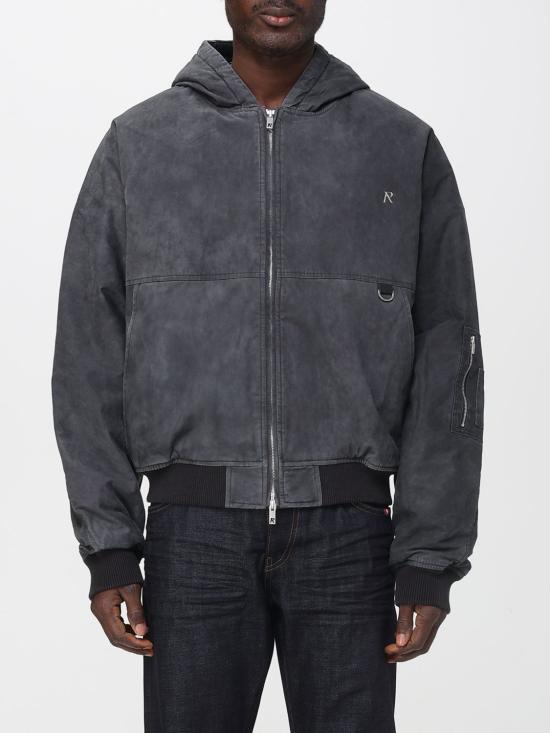 25FW 리프레젠트 자켓 MLM100127 02 Black