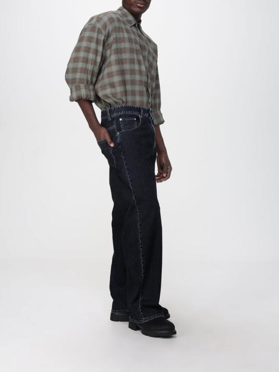 25FW MM6 메종마르지엘라 데님 팬츠 SH2LA0042M30039 900 Black - MM6 MAISON MARGIELA