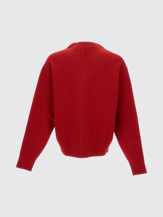 25FW 자크뮈스 스웨터 CDM00292CK00185 040 Red - JACQUEMUS
