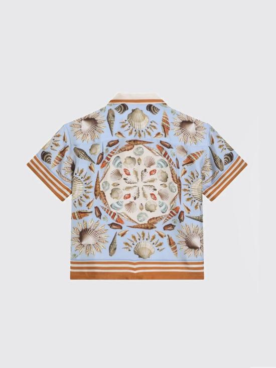 25FW [키즈] 돌체앤가바나 셔츠 L43S81HI1ZB HC5PK Blue - DOLCE & GABBANA