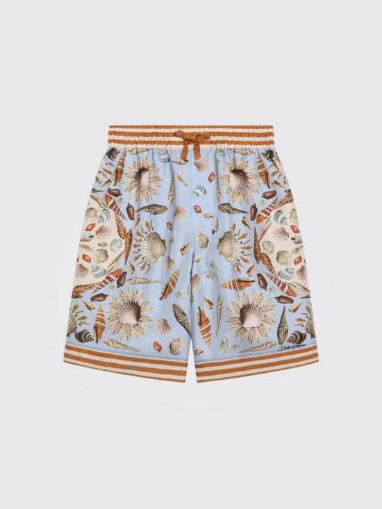 25FW [키즈] 돌체앤가바나 쇼츠/버뮤다 L43Q54 HI1ZB HC5PK Blue