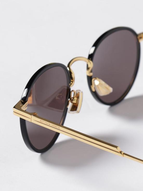 25FW 보테가베네타 선글라스 BV1389S 001 Gold - BOTTEGA VENETA