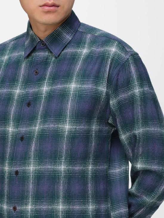 25FW 오라리 셔츠 A25AS01WN FGN Green - AURALEE