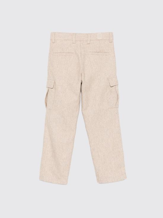 25FW [키즈] 일레븐티 트레이닝/조거 팬츠 EX6P40I0285 116AV Brown - ELEVENTY