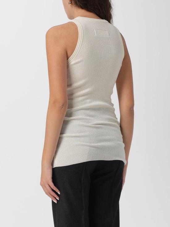 25FW 피비 파일로 반팔 티셔츠 CK12YW4501 103CR Beige - PHOEBE PHILO