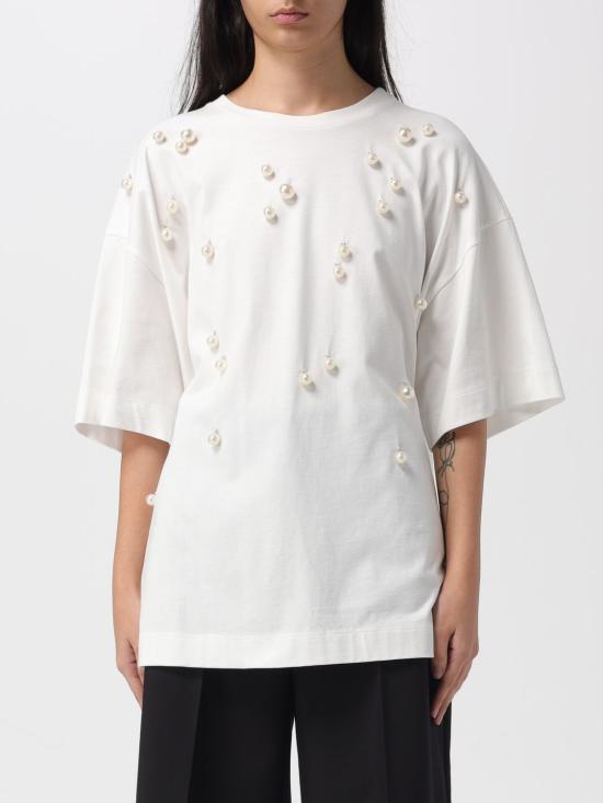 25FW 메이메이즈 반팔 티셔츠 M5IX00 791 White