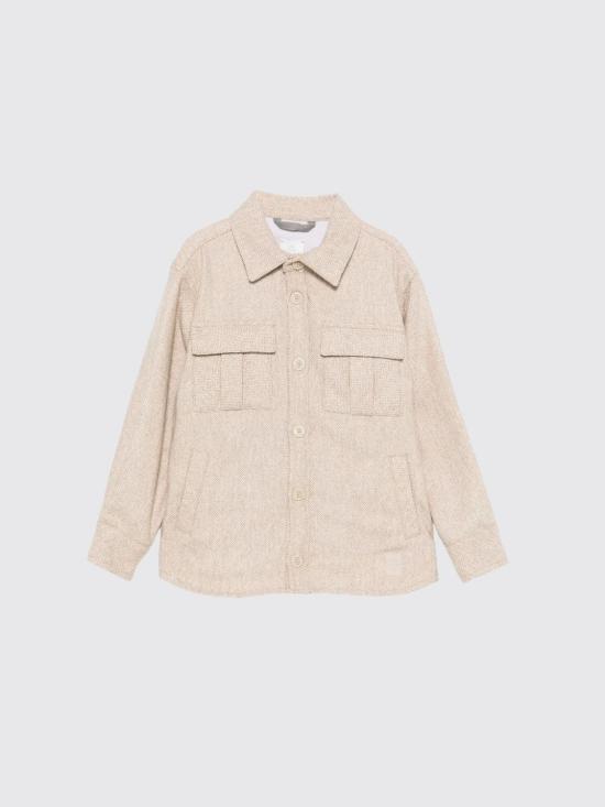 25FW [키즈] 일레븐티 셔츠 EX5P60I0285 116AV Brown