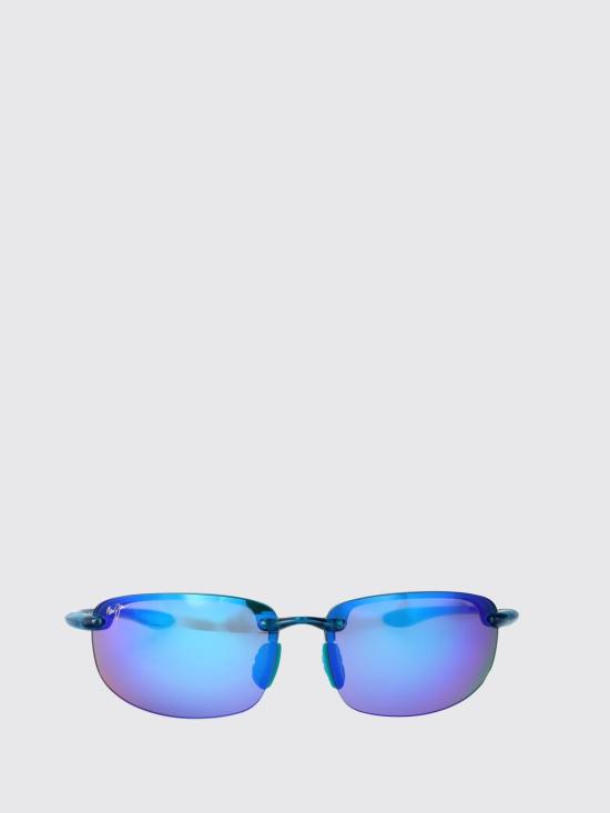 26SS 마우이짐 선글라스 B407 03 02 Shiny Transparent Blue - MAUI JIM