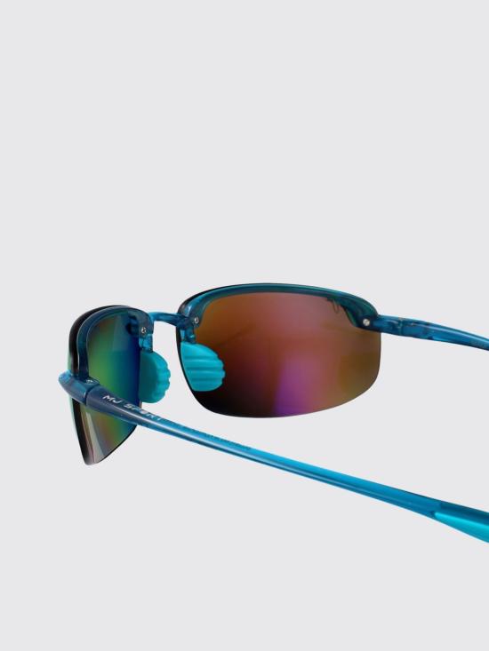 26SS 마우이짐 선글라스 B407 03 02 Shiny Transparent Blue - MAUI JIM