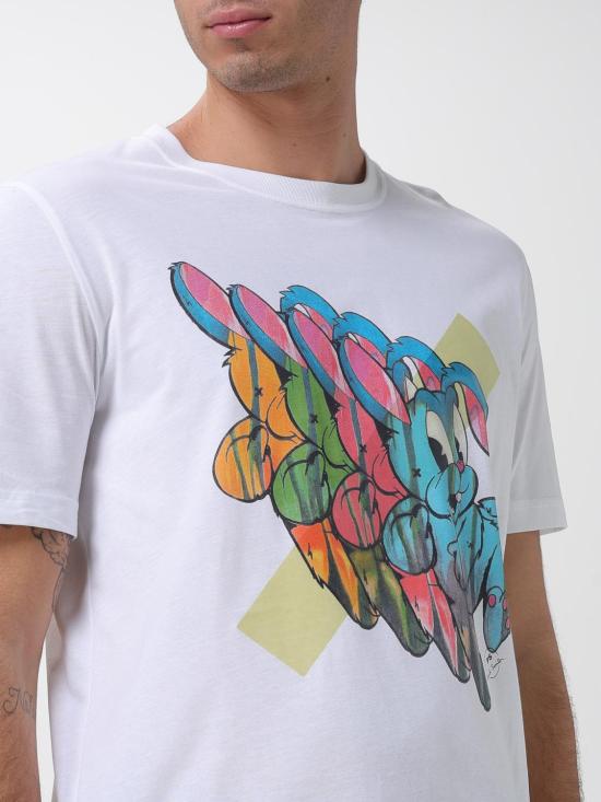 25FW PS 바이 폴스미스 반팔 티셔츠 M2R011RTP5263 01 White - PS BY PAUL SMITH