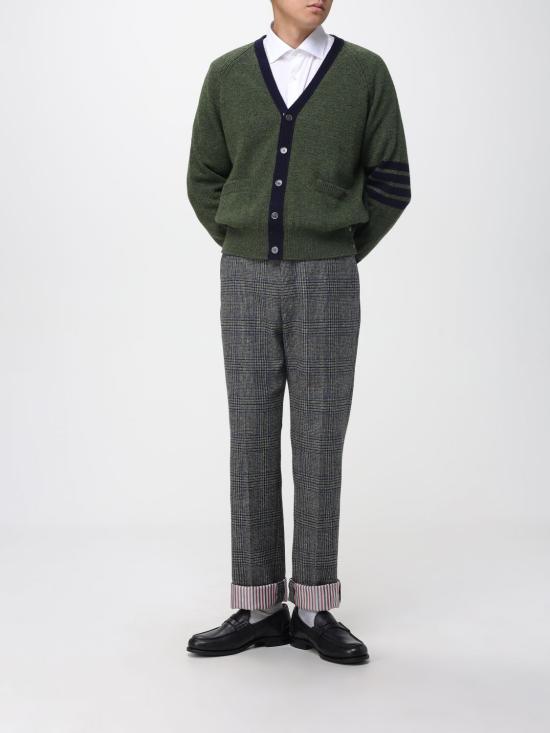 25FW 톰브라운 스웨터 MKC613BY1026 310 Green - THOM BROWNE