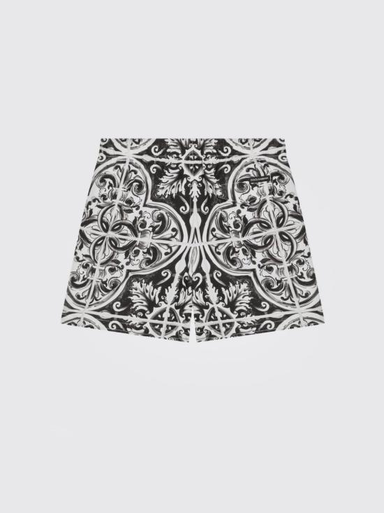 25FW [키즈] 돌체앤가바나 스윔팬츠 L4J818ON01D HY5DQ Black - DOLCE & GABBANA