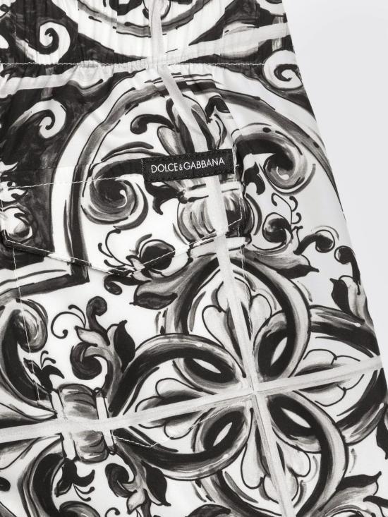 25FW [키즈] 돌체앤가바나 스윔팬츠 L4J818ON01D HY5DQ Black - DOLCE & GABBANA