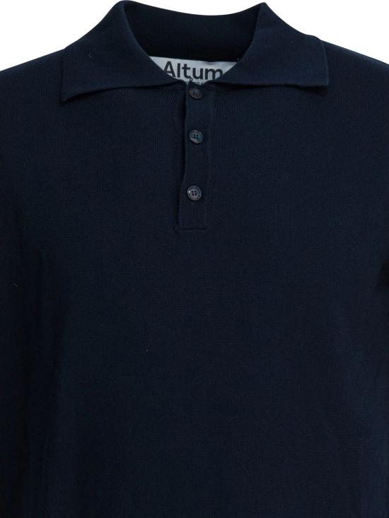25FW 알툼 폴로 티셔츠 POLO01NAVY Blue - ALTUM