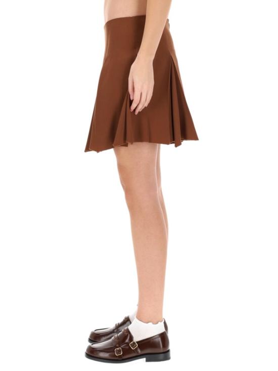 25FW 마르니 스커트 GOMA0794A1 UTW95000M29 Brown - MARNI