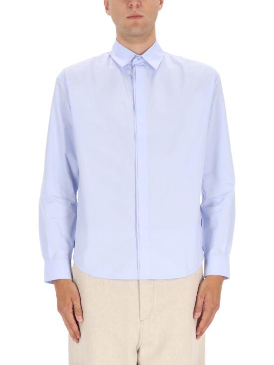 25FW 자크뮈스 셔츠 SHM00541AW0 06603GG Blue