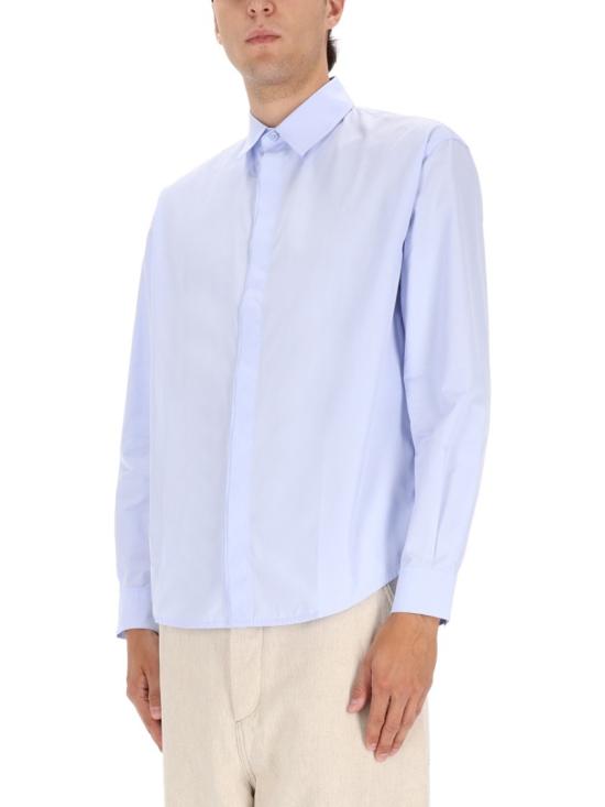 25FW 자크뮈스 셔츠 SHM00541AW0 06603GG Blue - JACQUEMUS