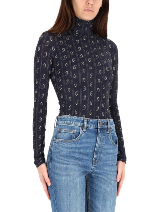 25FW 토리버치 터틀넥 116439 476 Blue - TORY BURCH