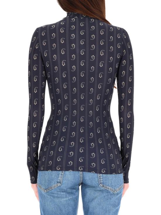 25FW 토리버치 터틀넥 116439 476 Blue - TORY BURCH