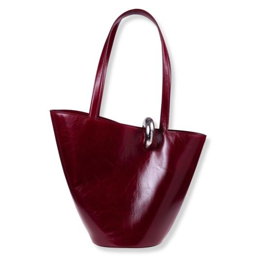 25FW 자크뮈스 토트백 BAW00412AC20C01 Burgundy - JACQUEMUS